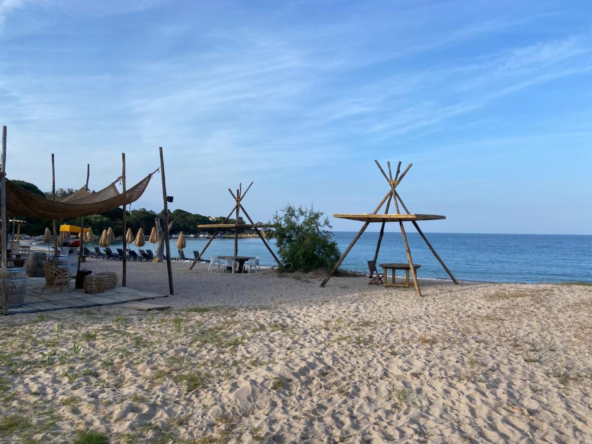 Les Lodges de la Plage Sari-Solenzara Extérieur photo